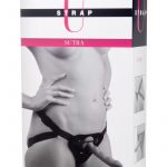 Strap U Sutra Harness With Vibe Pocket Black