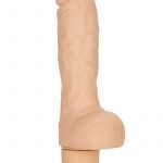 Shower Stud Super Stud Vibrating Dildo Waterproof Ivory 5 Inch