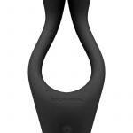 Tryst Rechargeable Multi Erogenous Zone Silicone Massager Waterproof Black