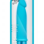 Luxe Purity Silicone Vibrating Dong Waterproof Blue 7.5 Inch