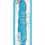 Luxe Anastasia Multifuction Vibe Silicone Waterproof Aqua 6.5 Inch