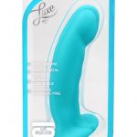 Luxe Cici Silicone Dildo Splashproof Blue 6.5 Inch