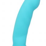 Luxe Cici Silicone Dildo Splashproof Blue 6.5 Inch