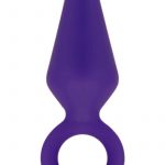 Luxe Candy Rimmer Silicone Anal Medium Purple