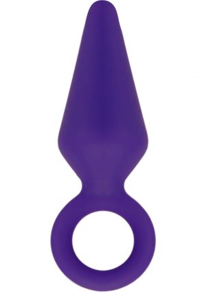 Luxe Candy Rimmer Silicone Anal Medium Purple