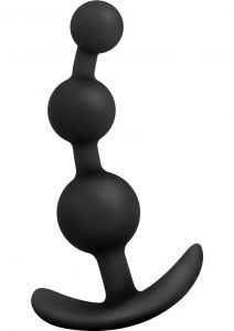 Luxe Be Me 3 Anal Silicone Black