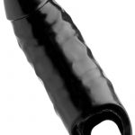 Master Series Black Mamba Cock Enhancer Sheath Black 7 Inch