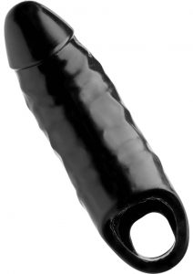 Master Series Black Mamba Cock Enhancer Sheath Black 7 Inch