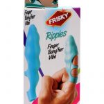 Frisky Ripples Finger Bang`her Vibe Silicone Teal