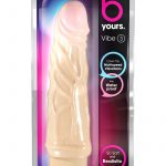 Dr. Skin Cock Vibe 03 Realistic Vibrator Waterproof Flesh 7.25 Inches
