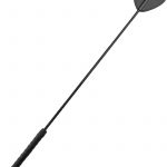 Rouge Leather Hand Riding Crop Black