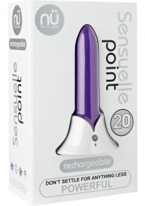 Point 20 Function Rechargeable Vibe Purple