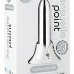 Point 20 Function Rechargeable Vibe Silver