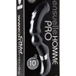 Homme Pro Rolling Ball Massager For Prostate Stimulation Black