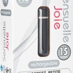 Joie 15 Function USB Rechargeable Bullet Waterproof Black 2.5 Inch