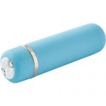 Joie 15 Function USB Rechargeable Bullet Waterproof Blue 2.5 Inch