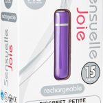 Joie 15 Function USB Rechargeable Bullet Waterproof Purple 2.5 Inch