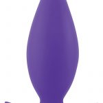 Inya Spade Medium Silicone Anal Plug - Purple