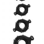 Renegade Vitality Rings 4 Cock Ring Set - Black
