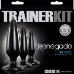 Renegade Trainer Kit 3X Anal Plugs - Black