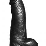 Falcon BBC Big Black Cock Phat Boy Realistic Dildo Black 10 Inch