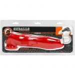 Oxballs Fido Cocksheath With Adjustable Fit Penis Sleeve Red