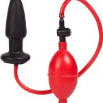 Expandable Butt Plug Black And Red