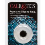 Premium Silicone Cock Ring Clear Medium