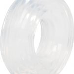 Premium Silicone Cock Ring Clear Medium