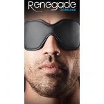 Renegade Bondage Vinyl Blindfold Black
