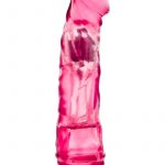 B Yours Vibe 06 Realistic Jelly Vibrator Waterproof Pink 9 Inch