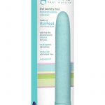 Gaia Eco Biodegradable Vibrator Waterproof Aqua 7 Inch