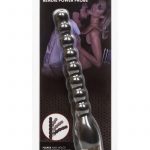 Silicone Bendie Power Probe Anal Beads Waterproof Black