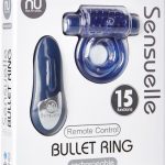 Bullet Ring 15X Wireless Remote Control Rechargeable Waterproof Blue