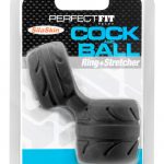 Perfect Fit Cock And Ball Ring + Stretcher SilaSkin - Black