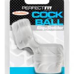 Perfect Fit Cock And Ball Ring + Stretcher SilaSkin - Clear