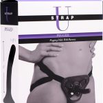 Strap U Pegged Pegging Dildo With Harness