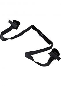 Lux Fetish Position Pal Adjustable Position Straps Black