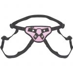 Lux Fetish Pretty In Pink Strap-On Harness Adjustable