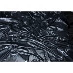 Lux Fetish Vinyl Bed Sheet Black California King Size