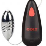 Colt Turbo Bullet Wired Remote Control Waterproof Silver