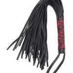 Scandal Flogger With Tag Waterproof Black And Red