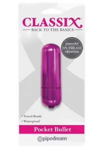 Classix Pocket Bullet Waterproof Pink 2.2 Inch