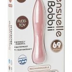 Bobbii Flexible Silicone 69 Function USB Rechargeable Bullet Massager Waterproof Pink