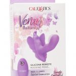 Venus Butterfly Silicone Remote Rocking Penis USB Rechargeable Waterproof Purple