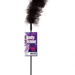 Body Tickler Ostrich Feather Tickler Black