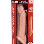 Size Matters Realistic Penis Extension 2 Inch Tip Flesh 8.5 Inches Total Length