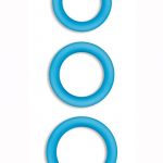 Firefly Halo Small Silicone Cock Ring Blue