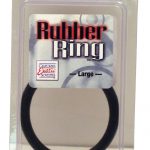 Rubber Cock Ring Large 2 Inch Diameter Black