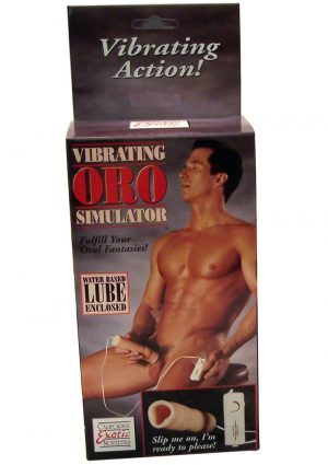 VIBRATING ORO STIMULATOR MULTISPEED IVORY